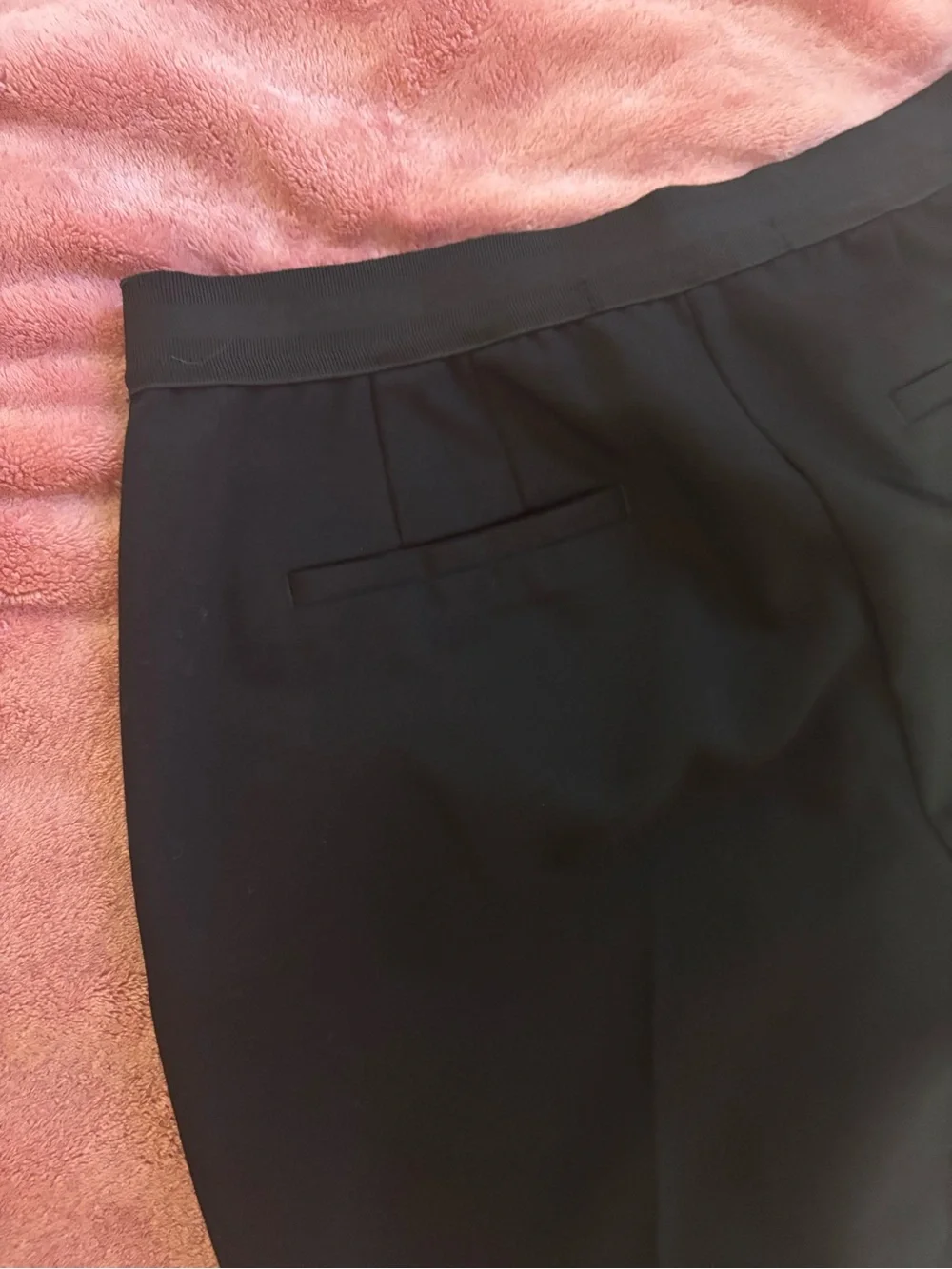 Zara Basic Classic Black Straight-Leg Women's Pants - Picture 5 of 11